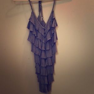 Really cute ruffled tank top blouse